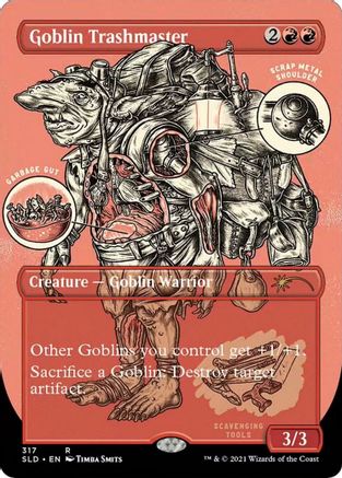 Goblin Trashmaster (Foil Etched) (SLD-317) - rare - Foil