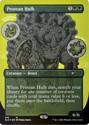 Protean Hulk (Foil Etched) (SLD-319) - rare - Foil