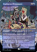 Persistent Petitioners (SLD-596) - rare (Borderless) - Foil