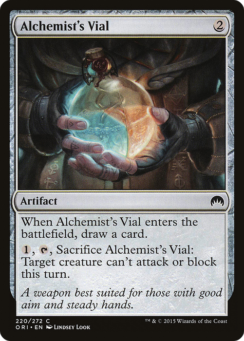Alchemist's Vial (ORI-220) - common - Foil