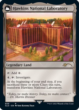 Havengul Laboratory // Havengul Mystery (SLD-609) - rare: (upsidedowndfc) - Foil