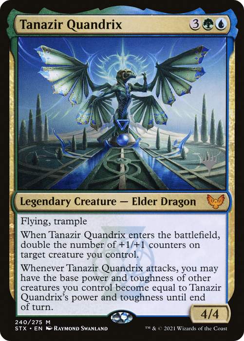 Tanazir Quandrix (PPSTX-240P) - mythic