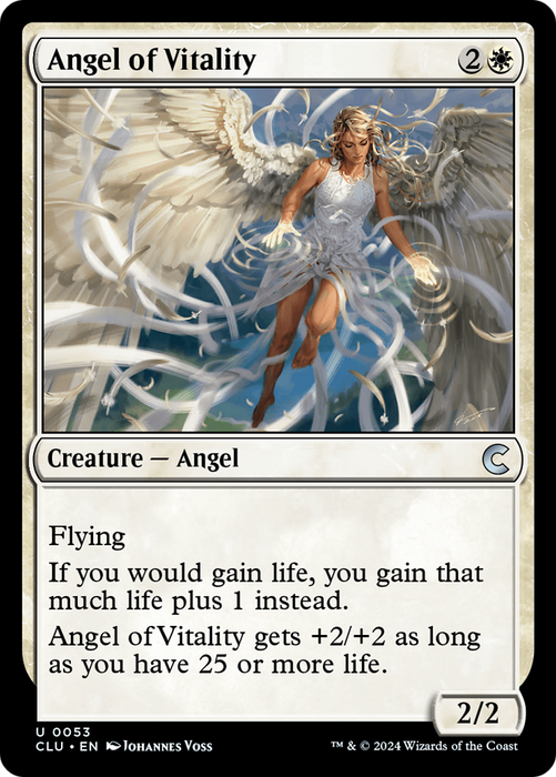 Angel of Vitality (CLU-053) - uncommon