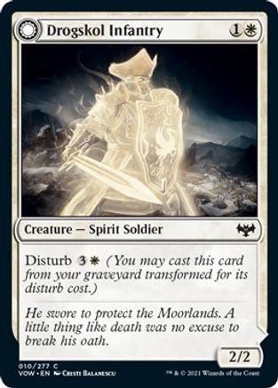 Drogskol Infantry // Drogskol Armaments (VOW-010) - common: (Double Faced Transform)
