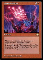 Mizzium Mortars (PRM-99667) - rare - Foil