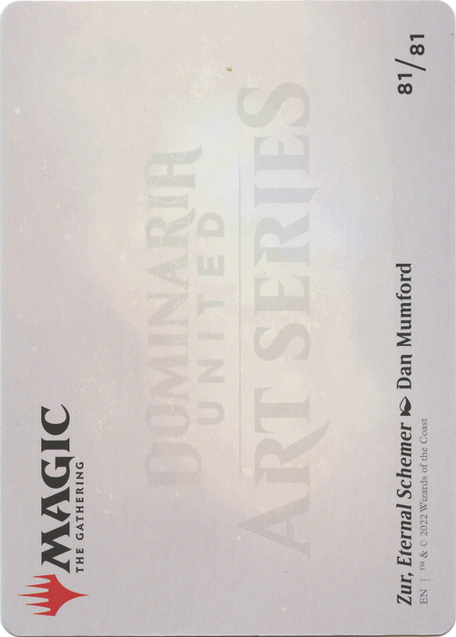 Zur, Eternal Schemer // Zur, Eternal Schemer (ADMU-081) - common (Borderless) - Foil