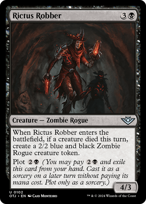 Rictus Robber (OTJ-102) - uncommon - Foil