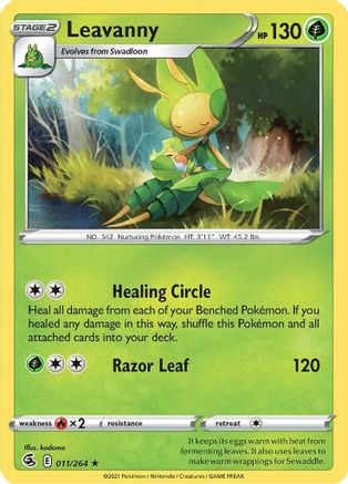 Leavanny (011/264) - SFS  - Rare