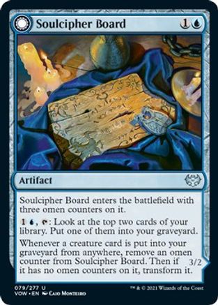 Soulcipher Board // Cipherbound Spirit (VOW-079) - uncommon: (Double Faced Transform)