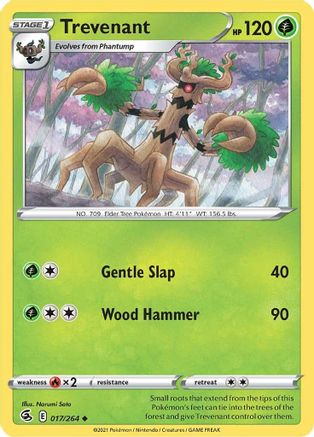 Trevenant (017/264) - SFS  - Uncommon
