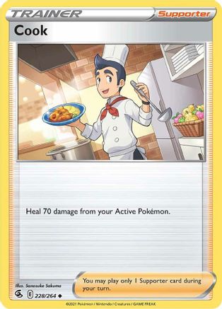 Cook (228/264) - SFS  - Uncommon - Reverse Holofoil