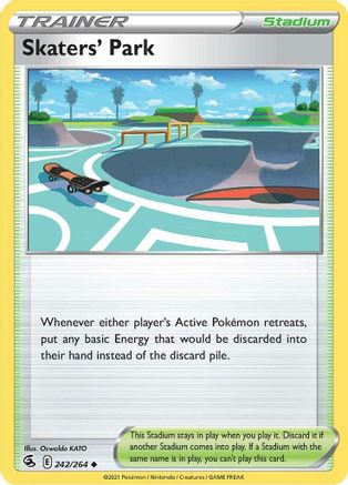 Skaters' Park (242/264) - SFS  - Uncommon - Reverse Holofoil