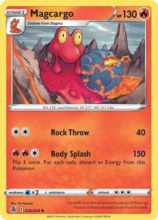 Magcargo (035/264) - SFS  - Uncommon