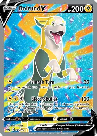 Boltund V (Full Art) (249/264) - SFS  - Ultra Rare - Holofoil