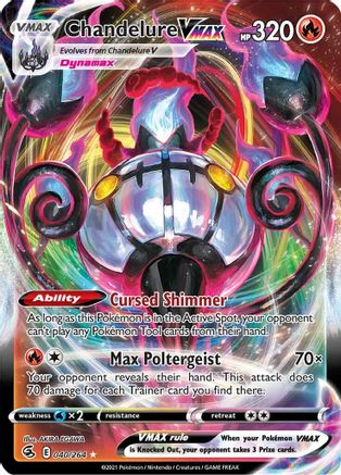 Chandelure VMAX (040/264) - SFS  - Ultra Rare - Holofoil