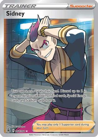 Sidney (Full Art) (264/264) - SFS  - Ultra Rare - Holofoil