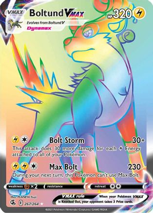 Boltund VMAX (Secret) (267/264) - SFS  - Secret Rare - Holofoil