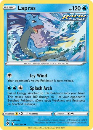 Lapras (054/264) - SFS  - Uncommon