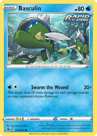 Basculin (070/264) - SFS  - Common - Reverse Holofoil