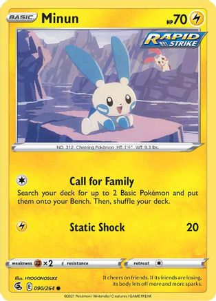 Minun (090/264) - SFS  - Common