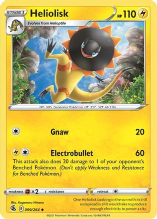 Heliolisk (099/264) - SFS  - Uncommon - Reverse Holofoil