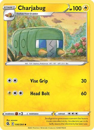 Charjabug (100/264) - SFS  - Uncommon