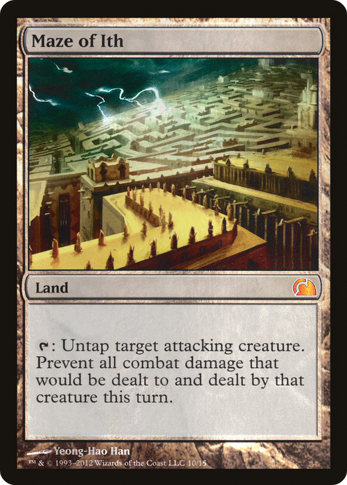 Maze of Ith (V12-010) - mythic - Foil