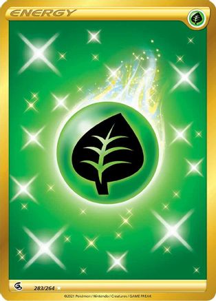 Grass Energy (Secret) (283/264) - SFS  - Secret Rare - Holofoil