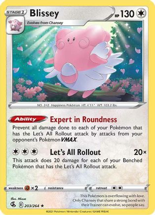 Blissey (203/264) - SFS  - Rare