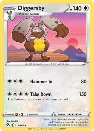 Diggersby (215/264) - SFS  - Uncommon