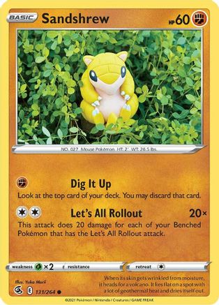 Sandshrew (131/264) - SFS  - Common