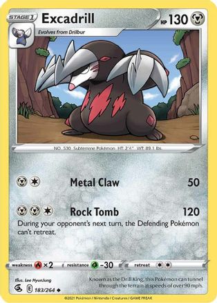 Excadrill (183/264) - SFS  - Uncommon