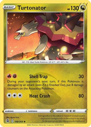 Turtonator (198/264) - SFS  - Uncommon - Reverse Holofoil