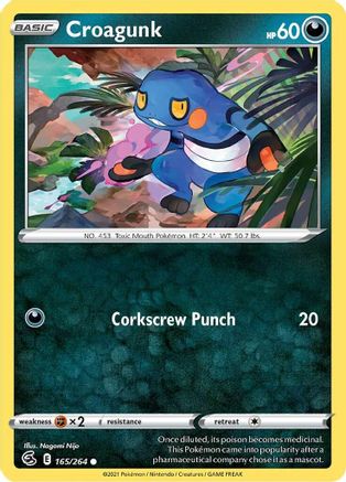 Croagunk (165/264) - SFS  - Common
