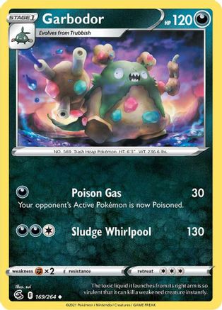 Garbodor (169/264) - SFS  - Uncommon