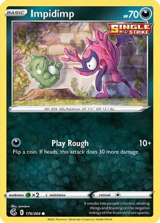 Impidimp (176/264) - SFS  - Common - Reverse Holofoil