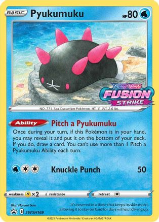 Pyukumuku (SWSH169) - SSSPC  - Promo - Holofoil