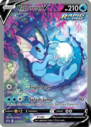 Vaporeon V (SWSH181) - SSSPC  - Promo - Holofoil