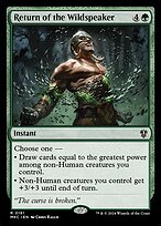 Return of the Wildspeaker (MKC-181) - rare