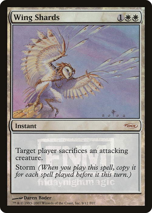 Wing Shards (FNM-009) - rare - Foil