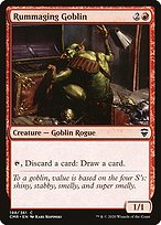 Rummaging Goblin (CMR-198) - common