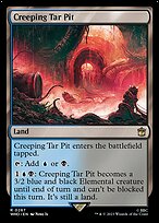 Creeping Tar Pit (WHO-267) - rare - Foil