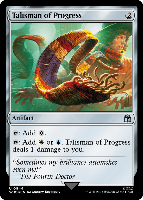 Talisman of Progress (WHO-844) - uncommon - Foil