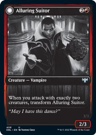Alluring Suitor // Deadly Dancer (DBL-408) - uncommon: (Double Faced Transform)