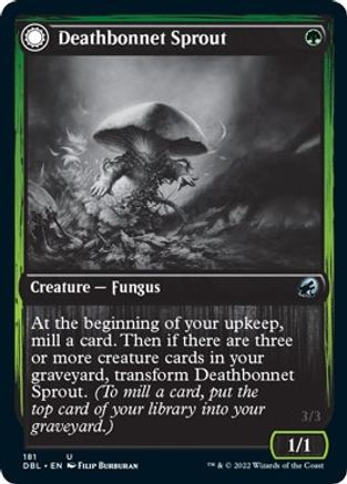Deathbonnet Sprout // Deathbonnet Hulk (DBL-181) - uncommon: (Double Faced Transform)