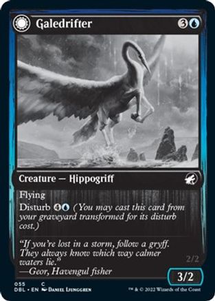 Galedrifter // Waildrifter (DBL-055) - common: (Double Faced Transform)