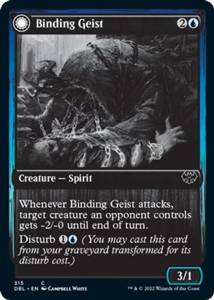Binding Geist // Spectral Binding (DBL-315) - common: (Double Faced Transform)