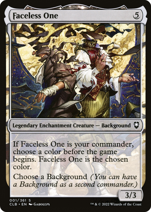 Faceless One (CLB-001) - special: (enchantment)