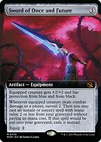 Sword of Once and Future (MOM-375) - mythic: (Extended Art) - Foil