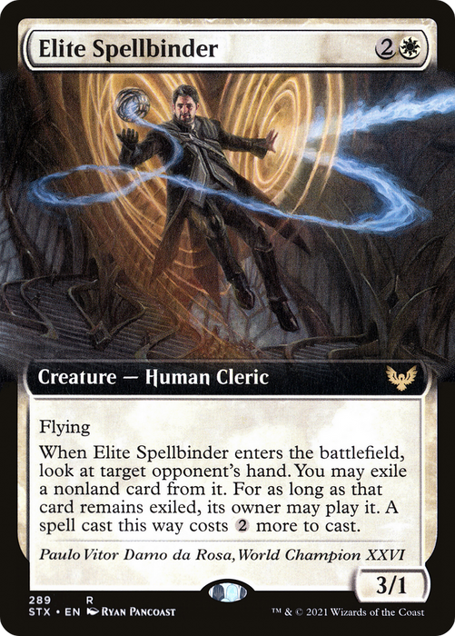 Elite Spellbinder (STX-289) - rare: (Extended Art) - Foil